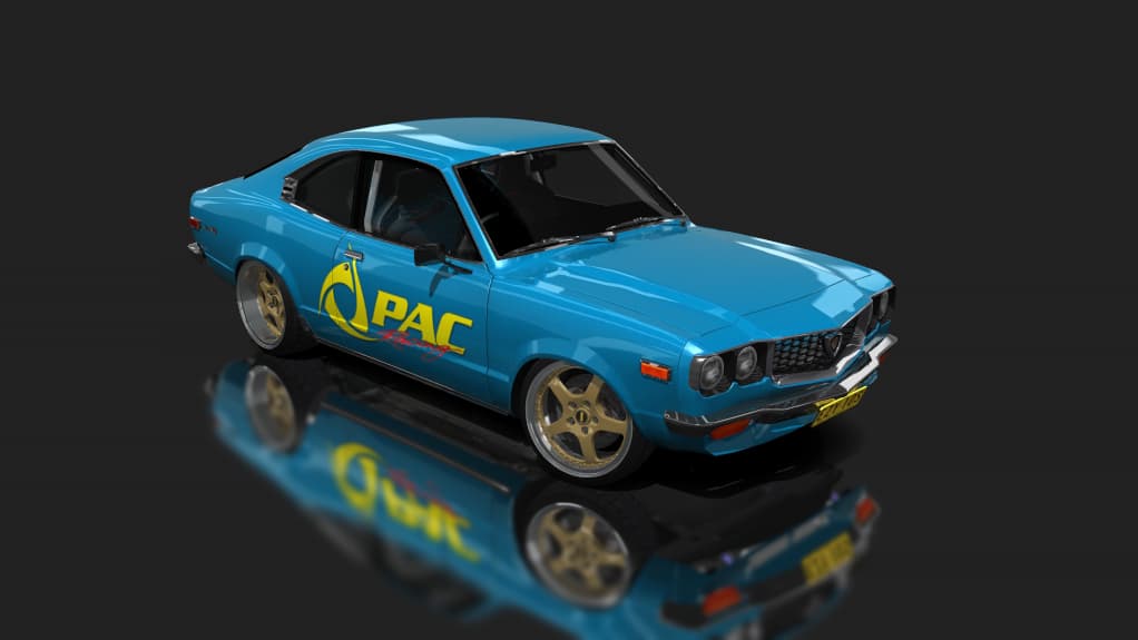 Mazda RX-3 PAC Tuned by PSI JUNIKIES