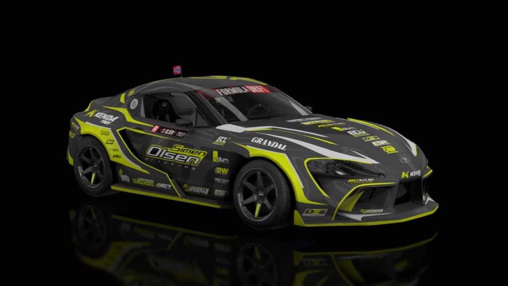 Formula Drift Toyota Supra A90 HGK - Simen Olsen 2025