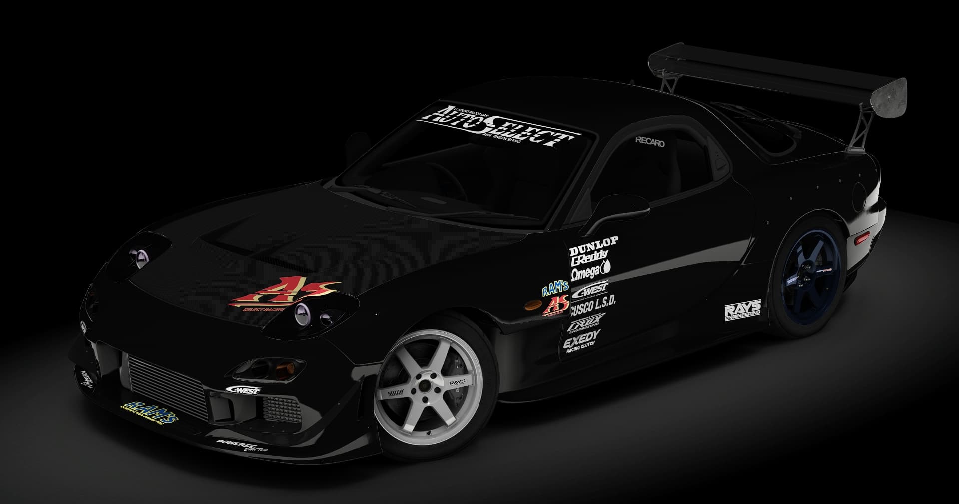 Mazda RX-7 FD3S BLACK EAGLE