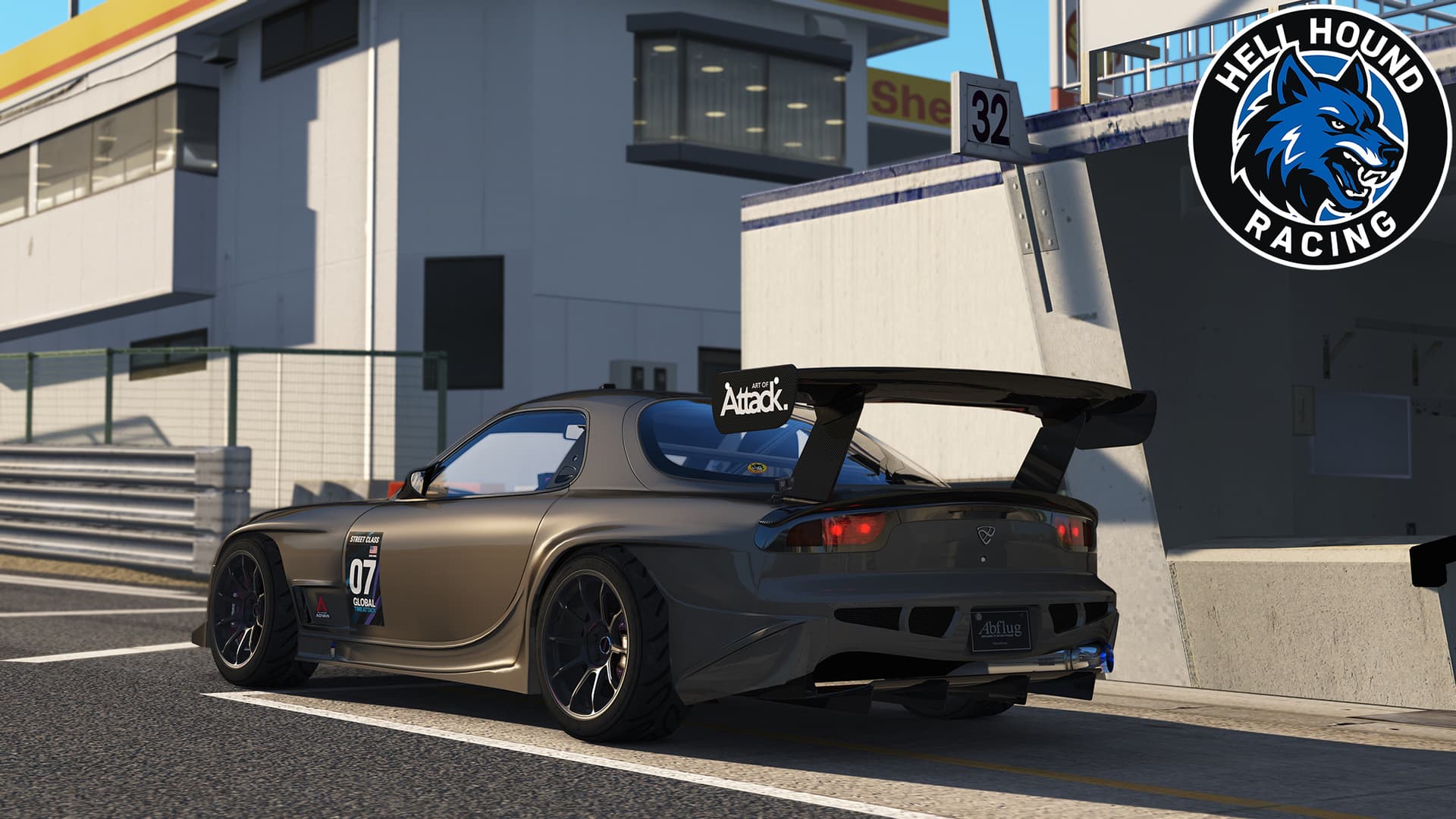 Mazda RX-7 4 Rotor Time Attack HHRC Tuned