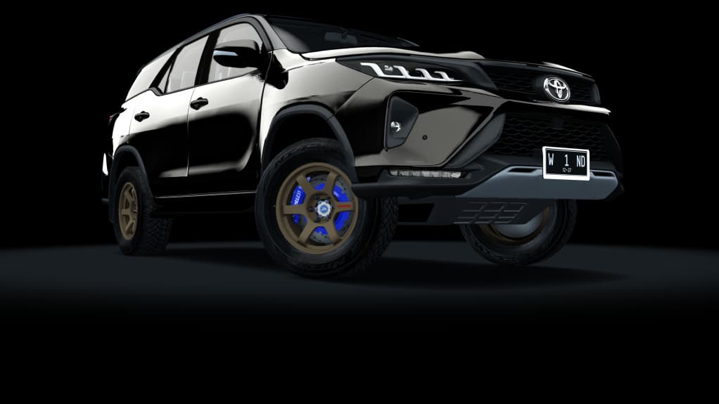 Toyota Fortuner 2021 Legender Wind Tune K-swap