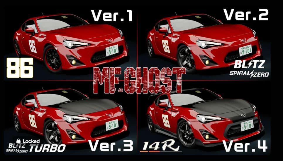 MF GHOST Kanata's TOYOTA 86GT (ZN6) 1st (Odawara Pikes Peak) Spec